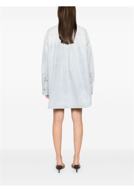 Light blue Diana oversized shirt The attico - women THE ATTICO | 250WCB00068DDD085SS024